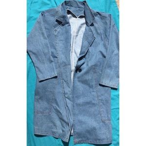 Long Denim Coat
